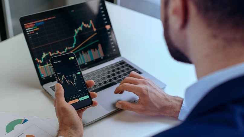 Dashboard di trading IA di Argento Luxeron